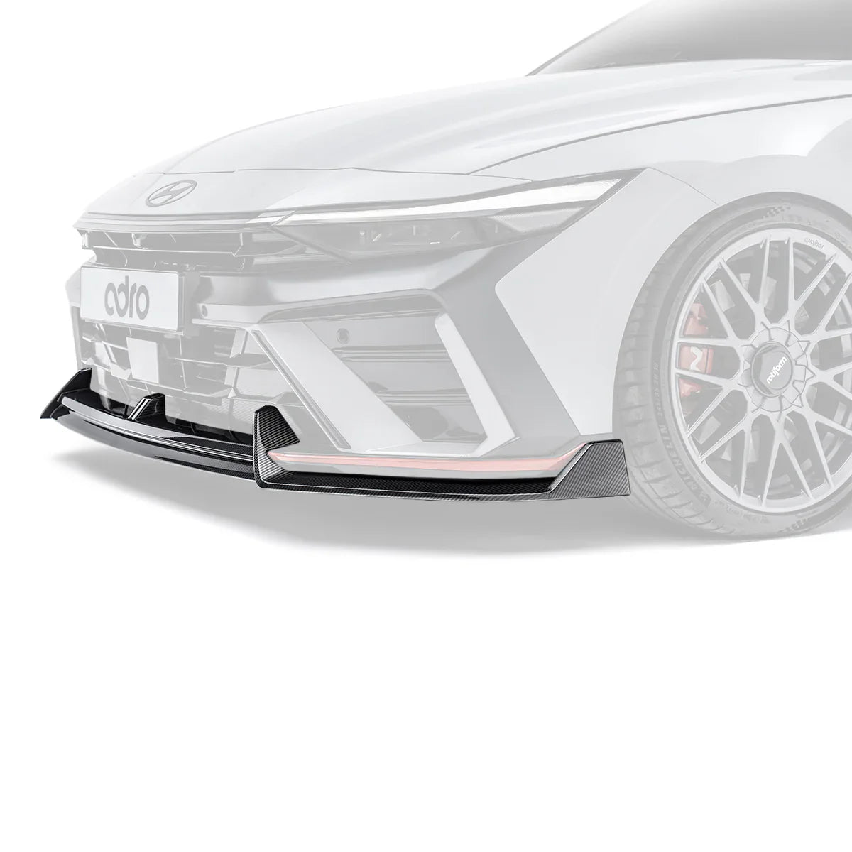 HYUNDAI ELANTRA N PE CARBON FIBER FRONT LIP