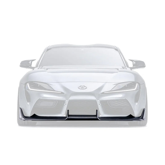 TOYOTA GR SUPRA CARBON FIBER FRONT LIP (STOCK BUMPER)