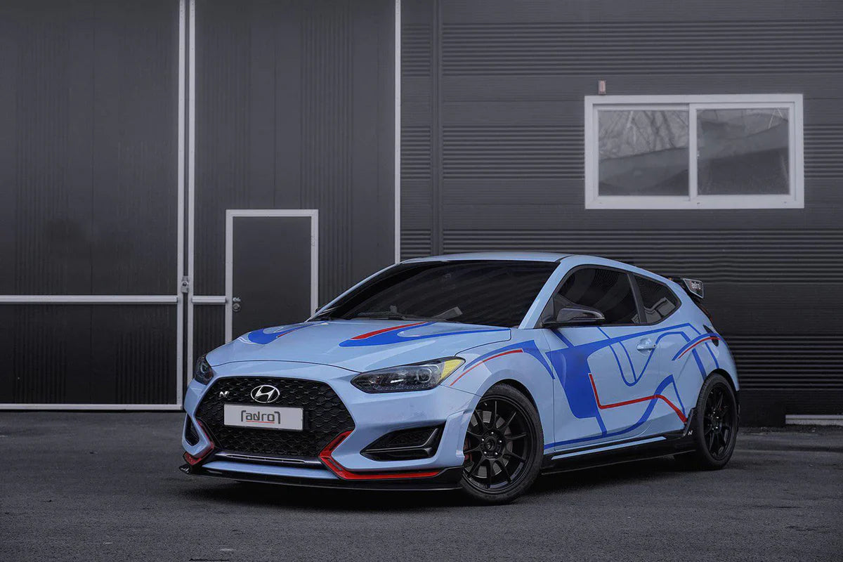 HYUNDAI VELOSTER N CARBON FIBER SIDE SKIRTS V1