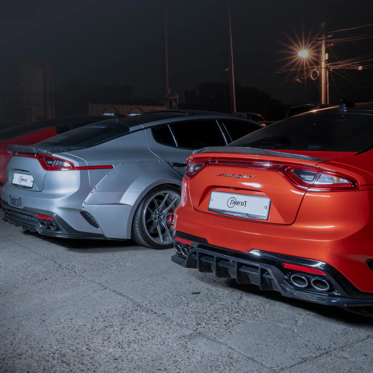 KIA STINGER CARBON FIBER SPOILER V2