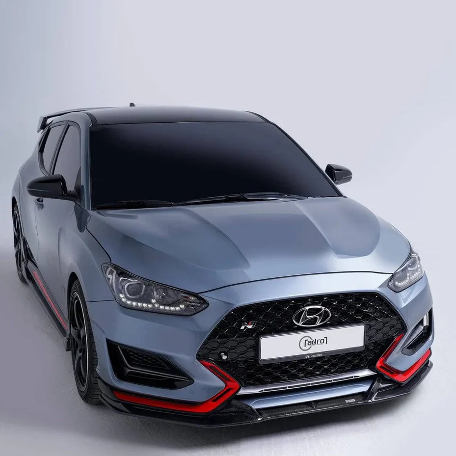 HYUNDAI VELOSTER N CARBON FIBER FRONT LIP (B TYPE) V3