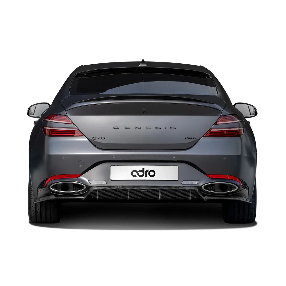 GENESIS G70 FL CARBON FIBER REAR DIFFUSER