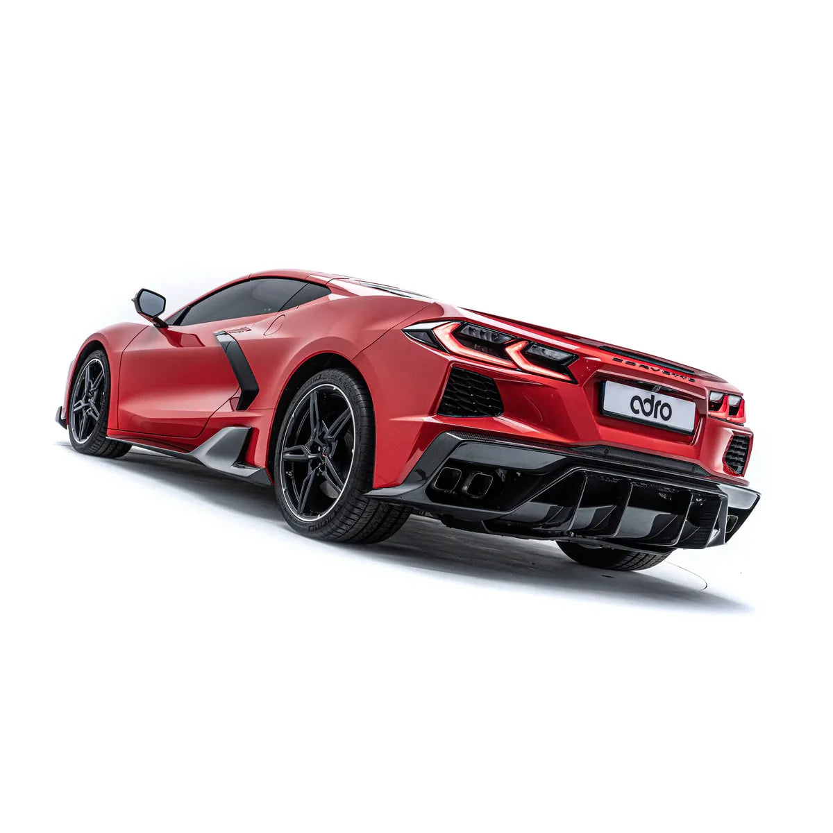 CHEVROLET CORVETTE C8 PREPREG SIDE SKIRTS