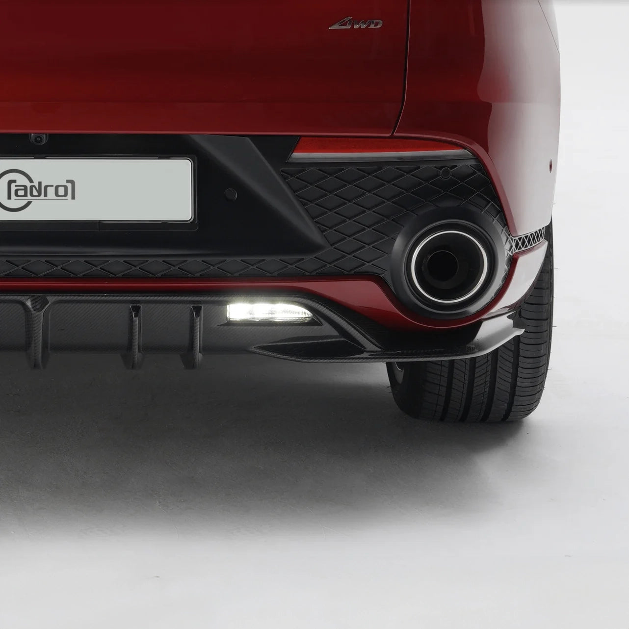 GENESIS GV70 CARBON FIBER REAR DIFFUSER