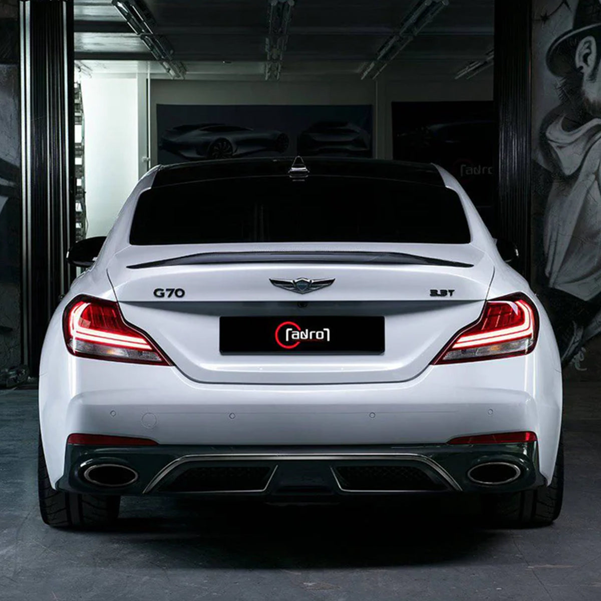 GENESIS G70 CARBON FIBER SPOILER V1