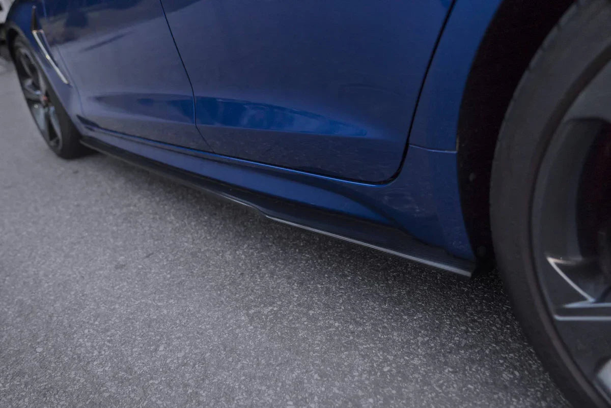 GENESIS G70 CARBON FIBER SIDE SKIRTS V2