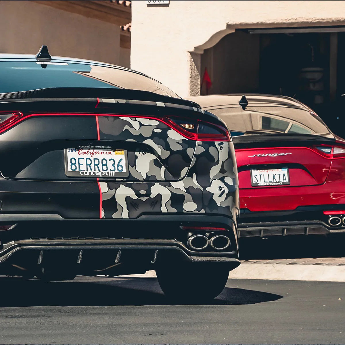 KIA STINGER CARBON FIBER SPOILER V2