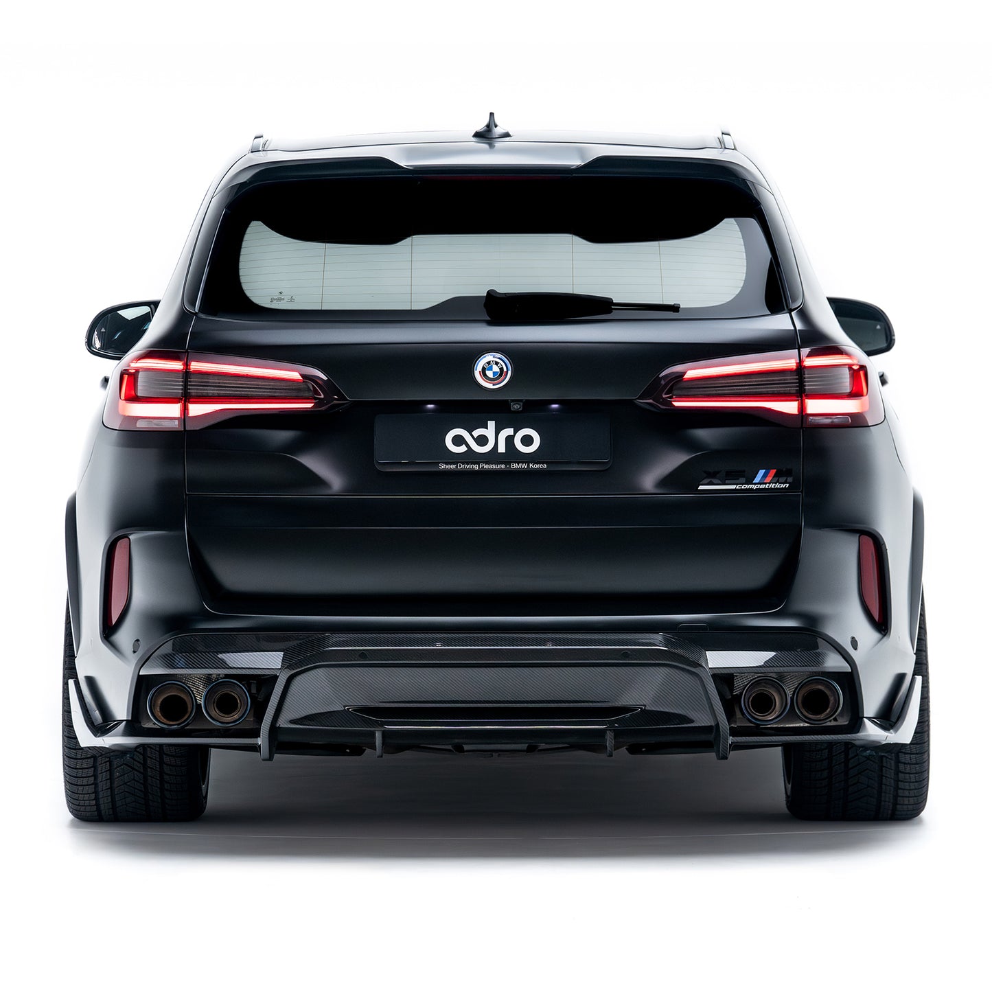 BMW F95 X5M PREPREG REAR DIFFUSER
