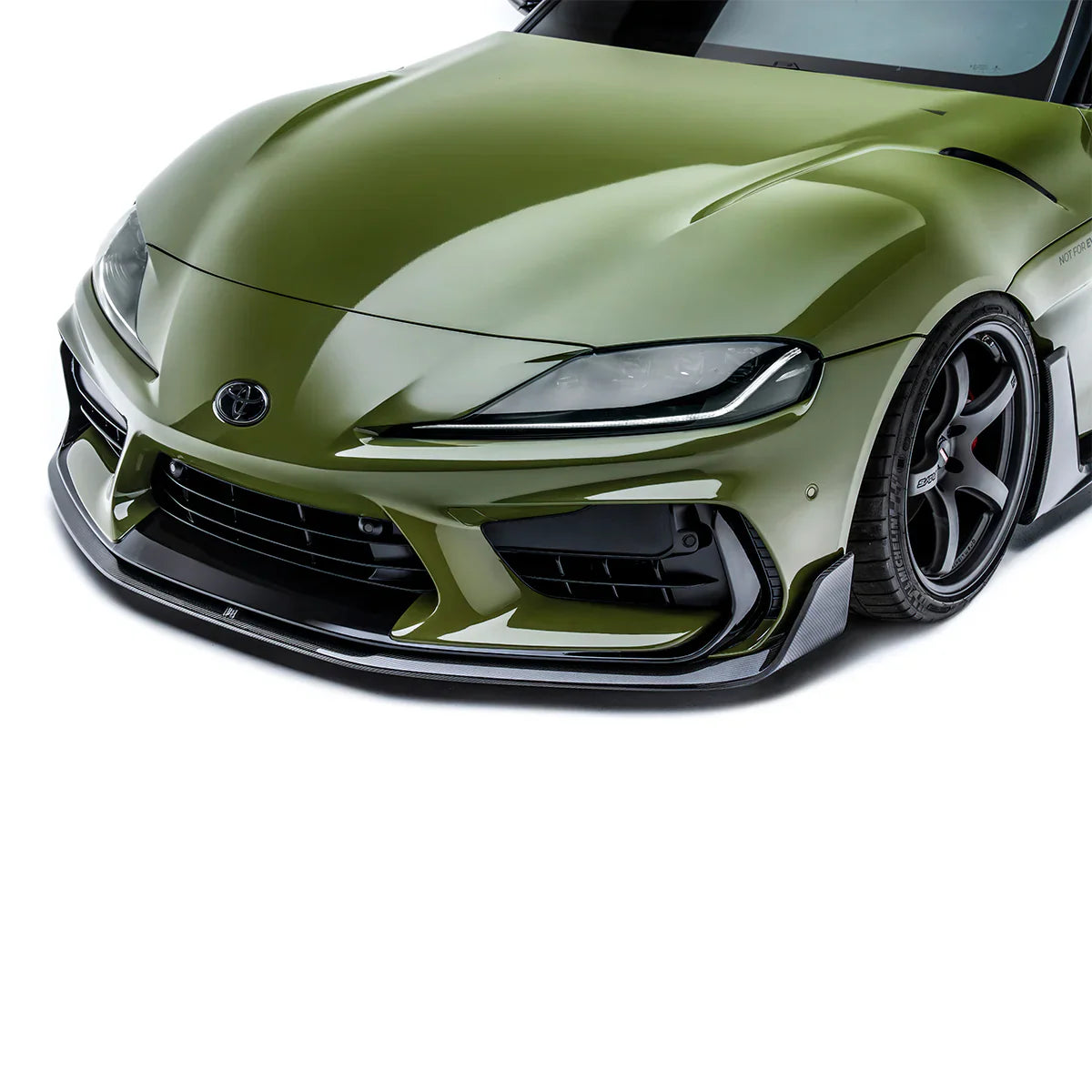 TOYOTA GR SUPRA CARBON FIBER FRONT LIP (ADRO BUMPER)