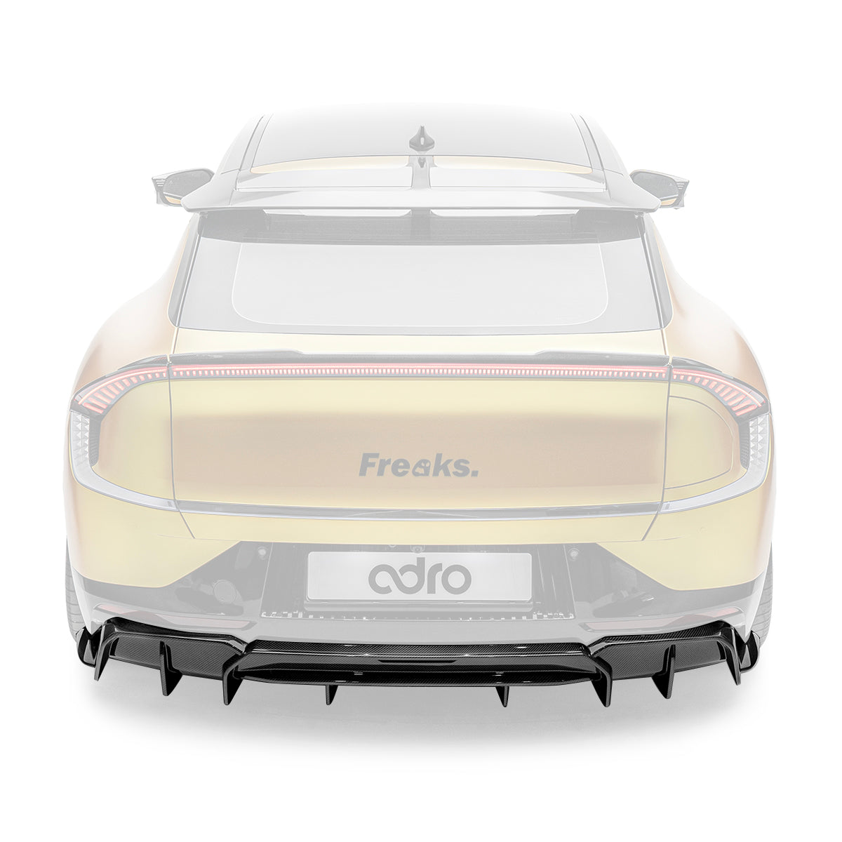 KIA EV6 CARBON FIBER REAR DIFFUSER
