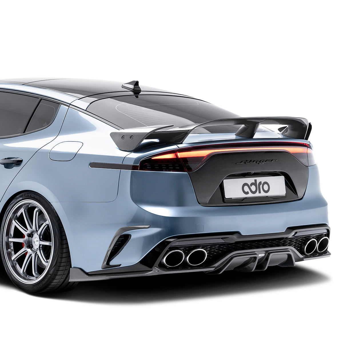 KIA STINGER CARBON FIBER SPOILER V3
