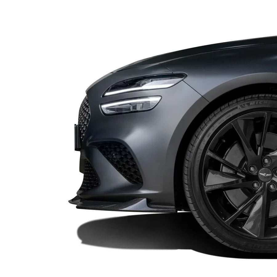 GENESIS G70 FL CARBON FIBER FRONT LIP V1
