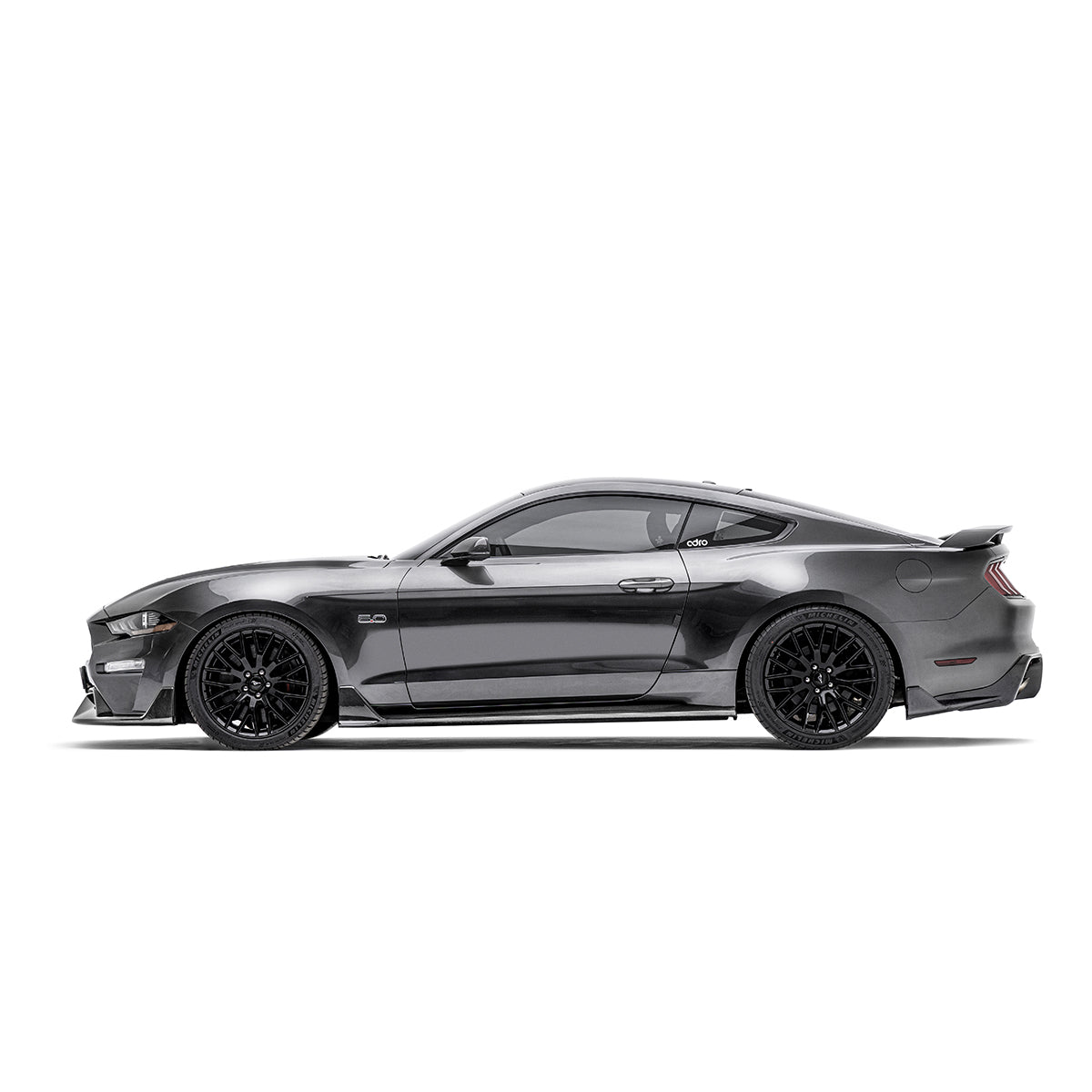 FORD MUSTANG CARBON FIBER UPPER + LOWER LIP SET