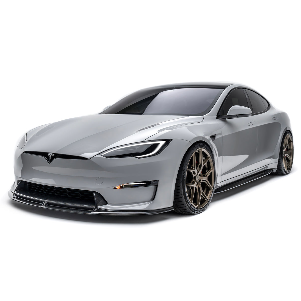 TESLA MODEL S PLAID PREPREG SIDE SKIRTS