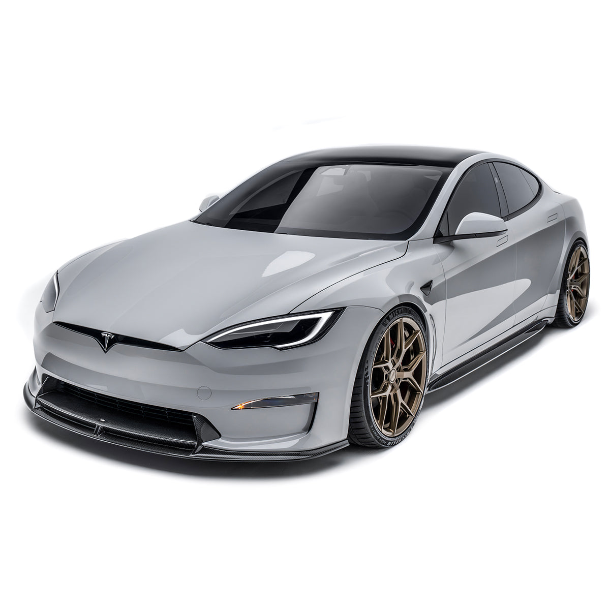 TESLA MODEL S PLAID PREPREG SIDE SKIRTS