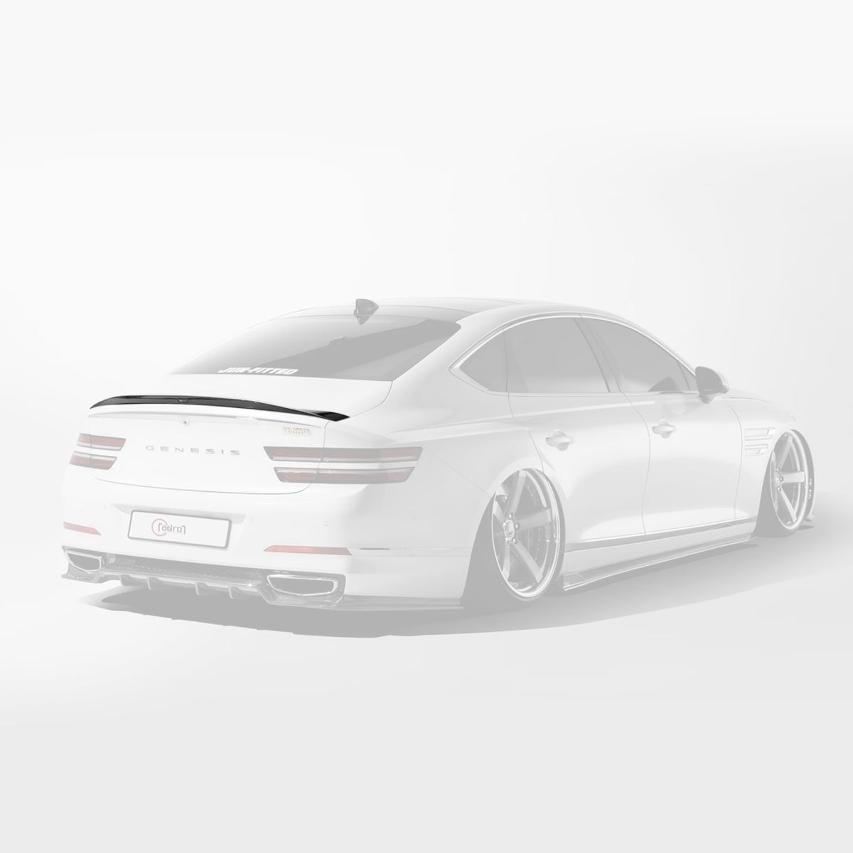 GENESIS G80 (RG3) CARBON FIBER SPOILER V1
