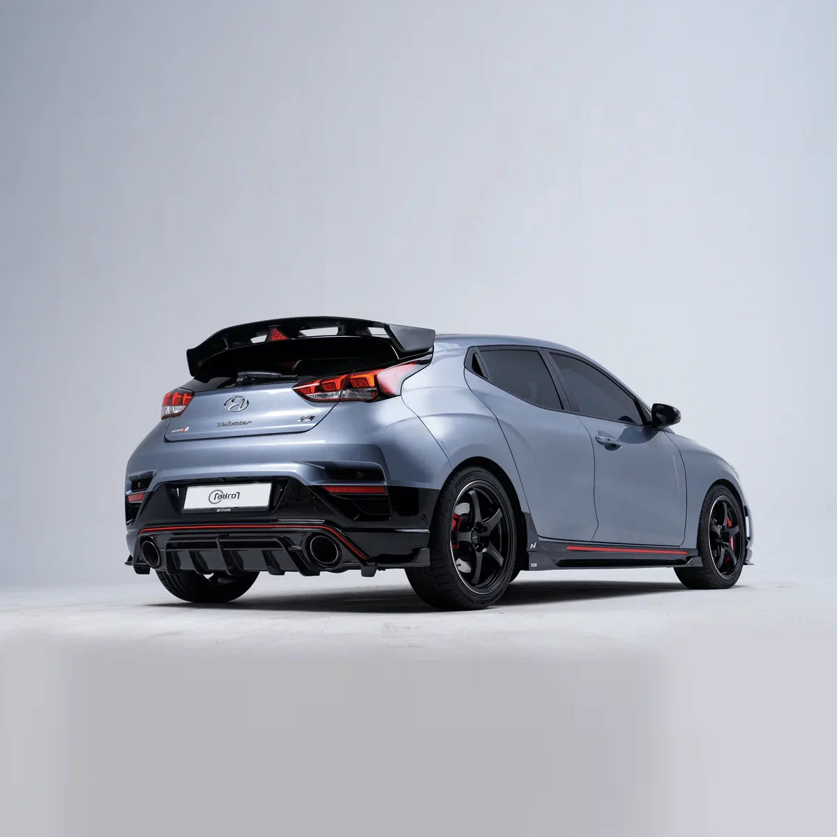 HYUNDAI VELOSTER N CARBON FIBER SIDE SKIRTS V2
