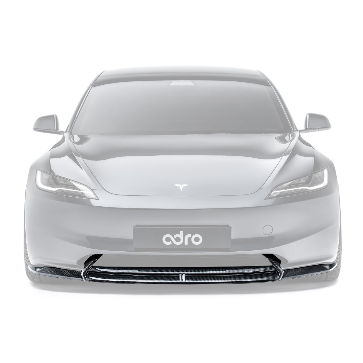 TESLA MODEL 3 HIGHLAND CARBON FIBER FRONT LIP