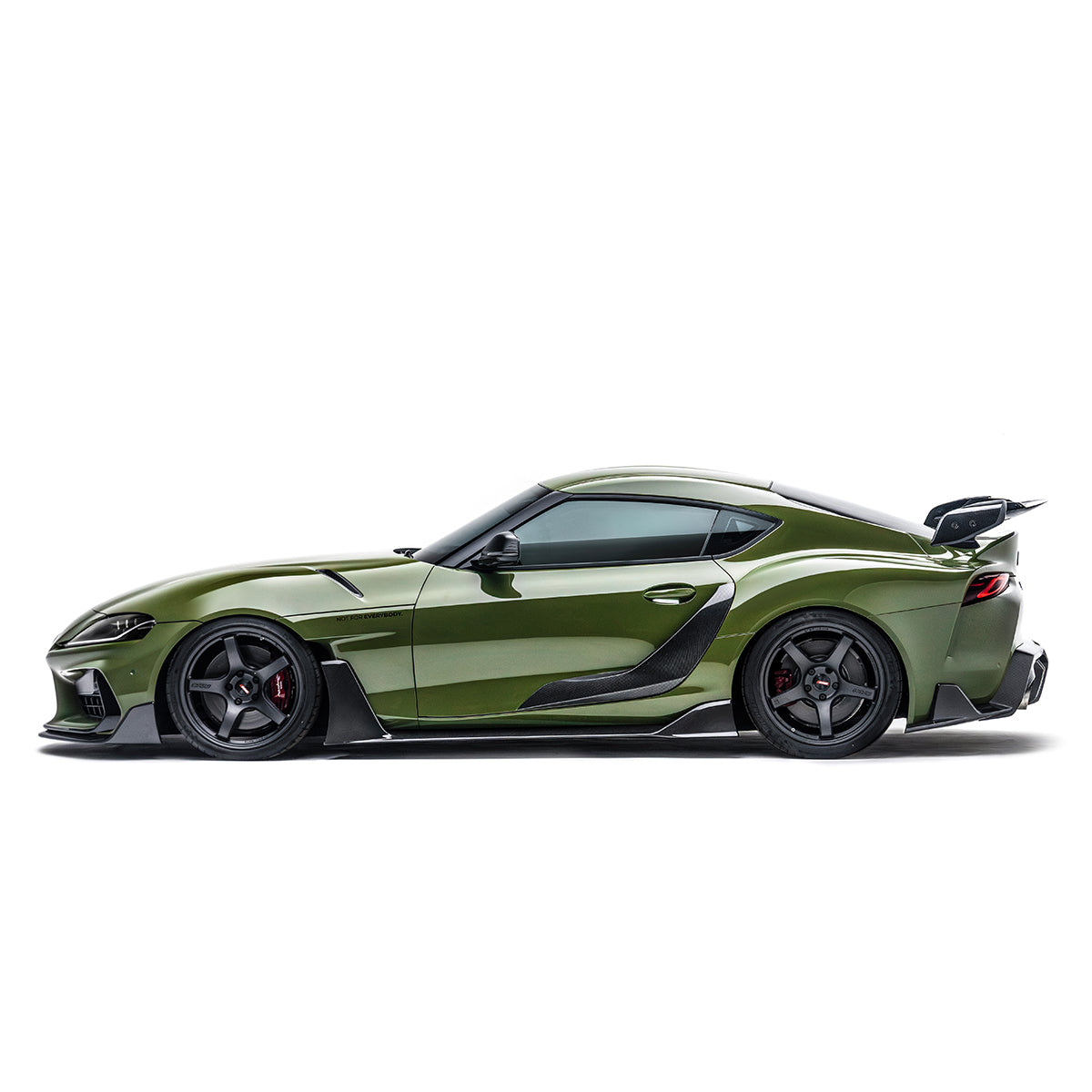 TOYOTA GR SUPRA CARBON FIBER SIDE SKIRTS V2 ADRO US