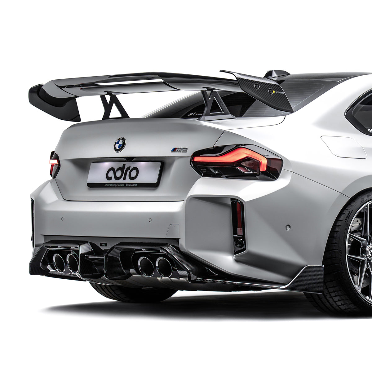 BMW G87 M2 AT-R3 SWAN NECK WING – ADRO Inc