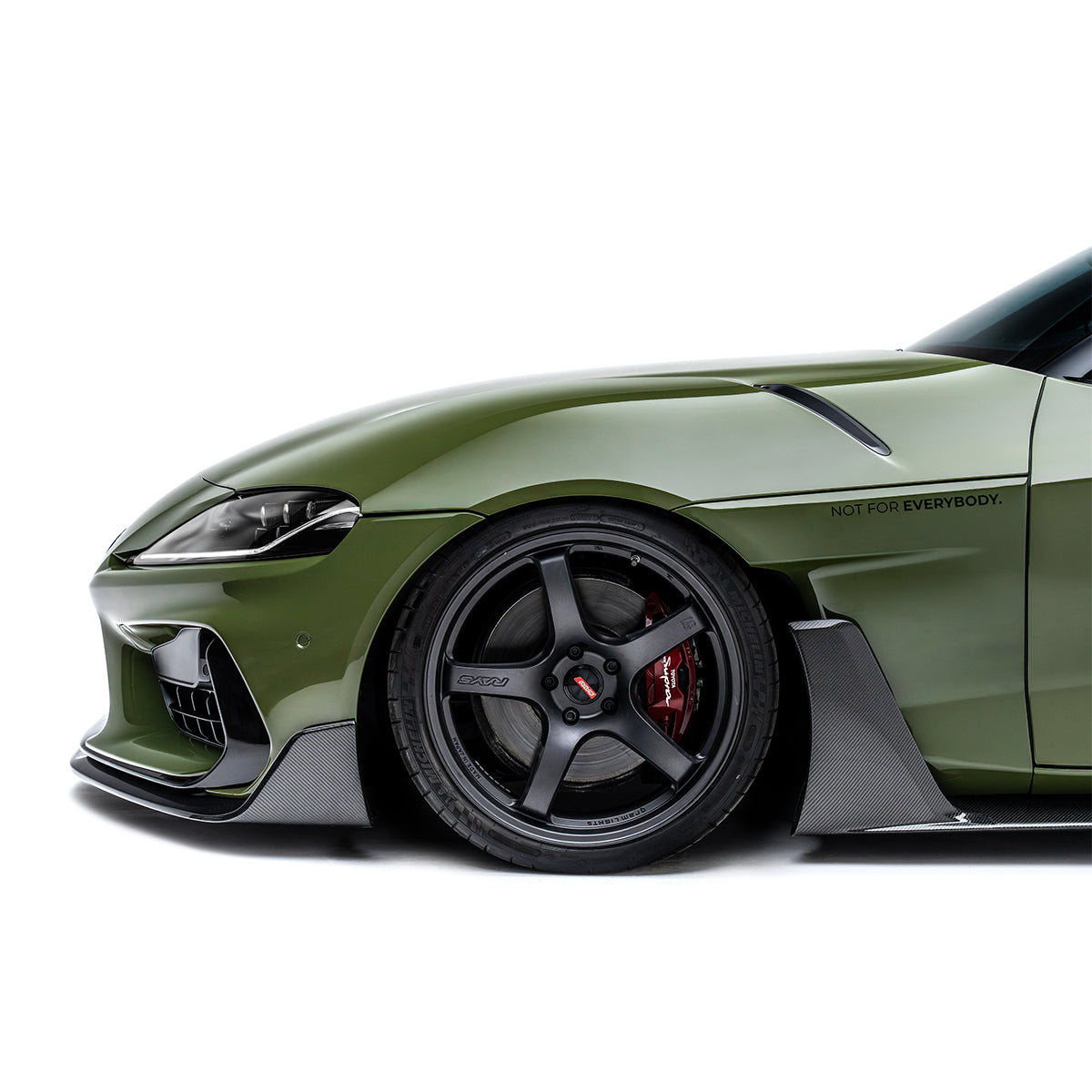TOYOTA GR SUPRA CARBON FIBER SIDE SKIRTS V2 ADRO US