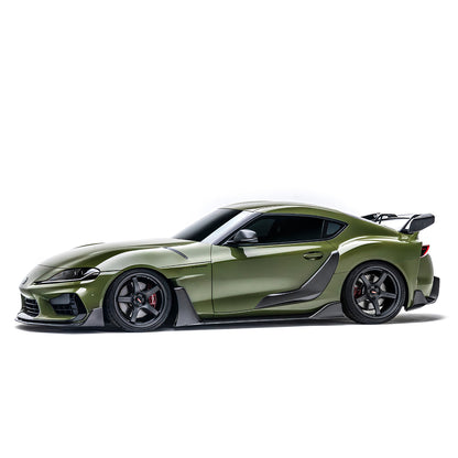 TOYOTA GR SUPRA CARBON FIBER SIDE SKIRTS V2 ADRO US