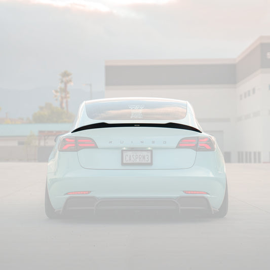 TESLA MODEL 3 CARBON FIBER SPOILER V2