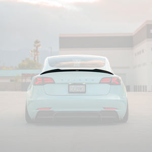 TESLA MODEL 3 CARBON FIBER SPOILER V2