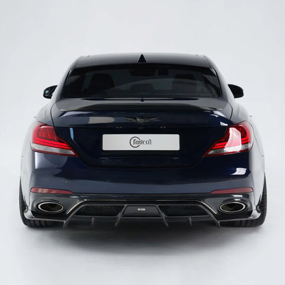 GENESIS G70 CARBON FIBER REAR DIFFUSER V3