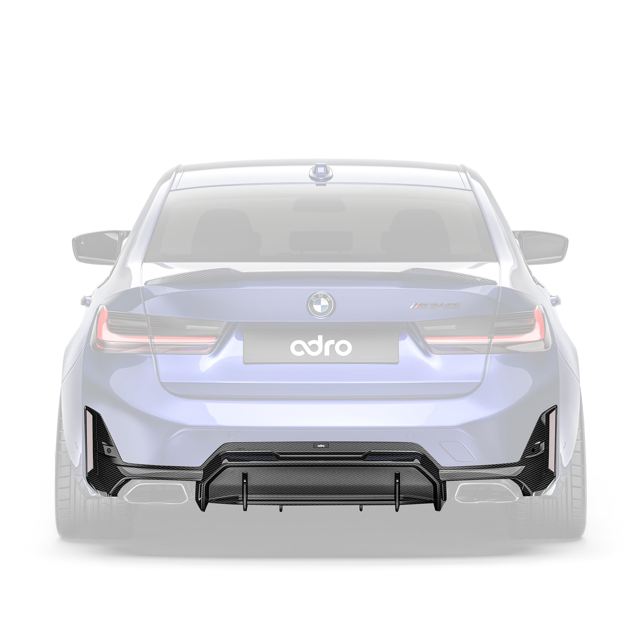 BMW G20 M340i LCI CARBON FIBER REAR DIFFUSER