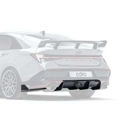 HYUNDAI ELANTRA N PE CARBON FIBER REAR DIFFUSER