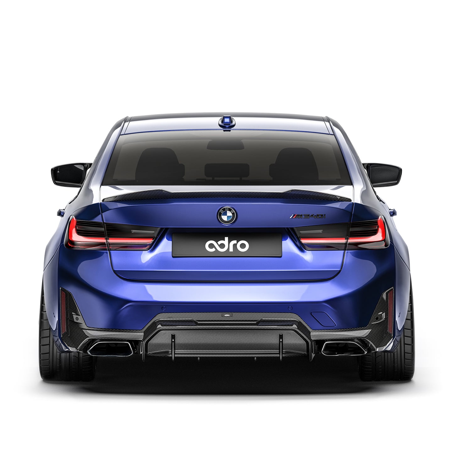 BMW G20 M340i LCI CARBON FIBER REAR DIFFUSER