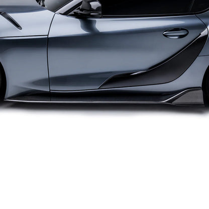 TOYOTA GR SUPRA CARBON FIBER SIDE SKIRTS V1