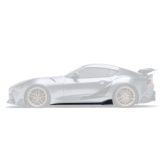 TOYOTA GR SUPRA CARBON FIBER SIDE SKIRTS V1