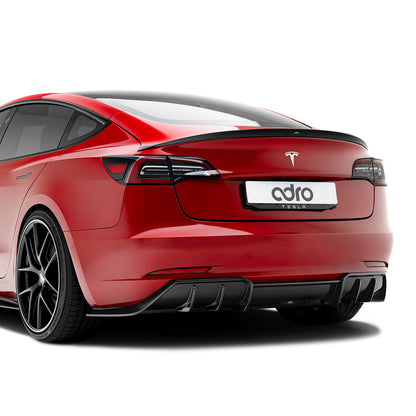 TESLA MODEL 3 PREPREG REAR DIFFUSER V1