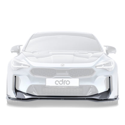 KIA STINGER CARBON FIBER UPPER + LOWER LIP SET V2