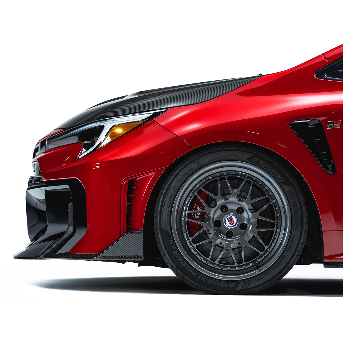 TOYOTA GR COROLLA PREPREG CARBON FIBER HOOD ADRO US