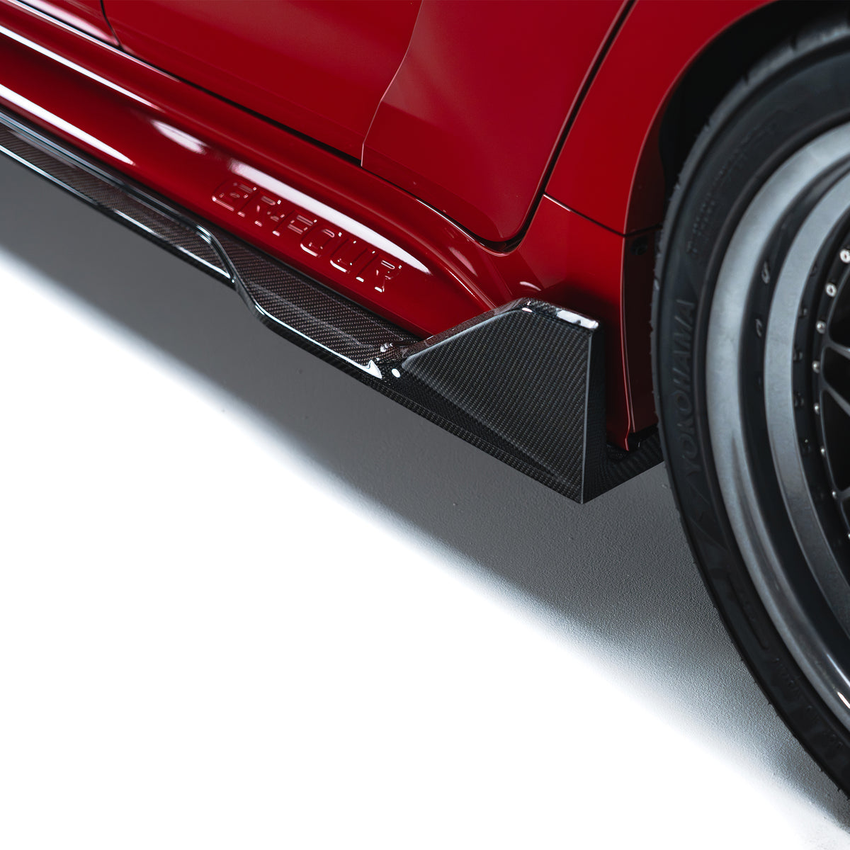 TOYOTA GR COROLLA CARBON FIBER SIDE SKIRTS ADRO US