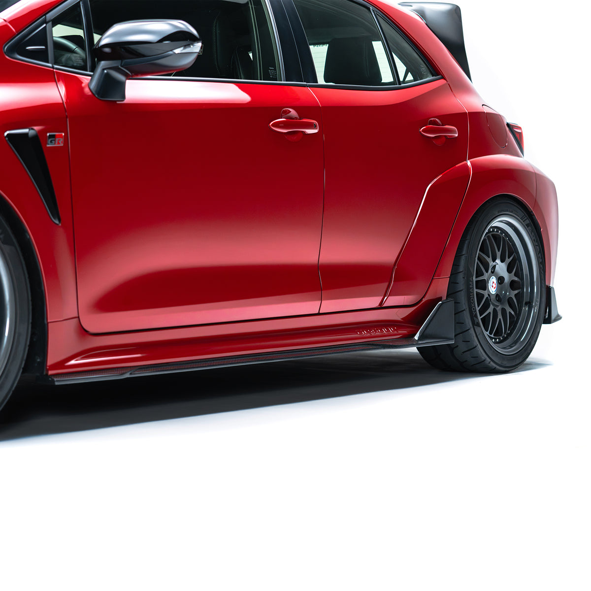 TOYOTA GR COROLLA CARBON FIBER SIDE SKIRTS ADRO US