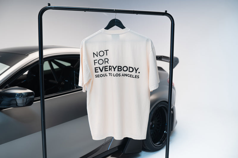 NOT FOR EVERYBODY T-Shirt (Cream)