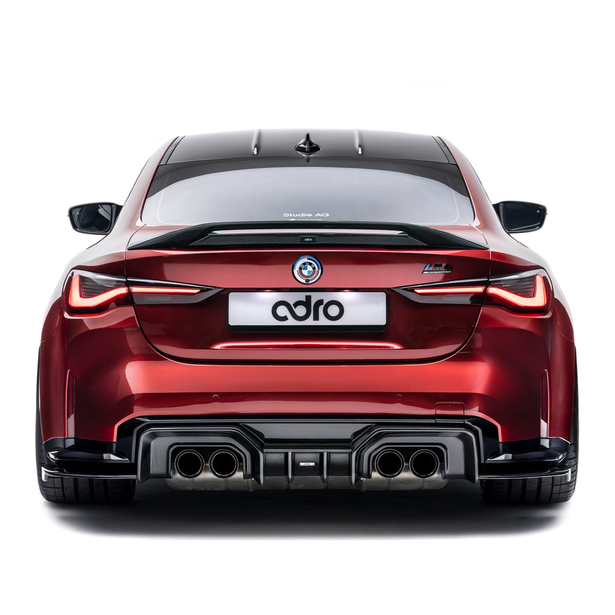 BMW G82 M4 / G22 M440i PREPREG CARBON FIBER SPOILER V2 ADRO US