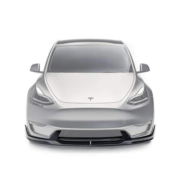 Tesla Model Y V2 Carbon Fiber Front Lip (ADROGIVING)