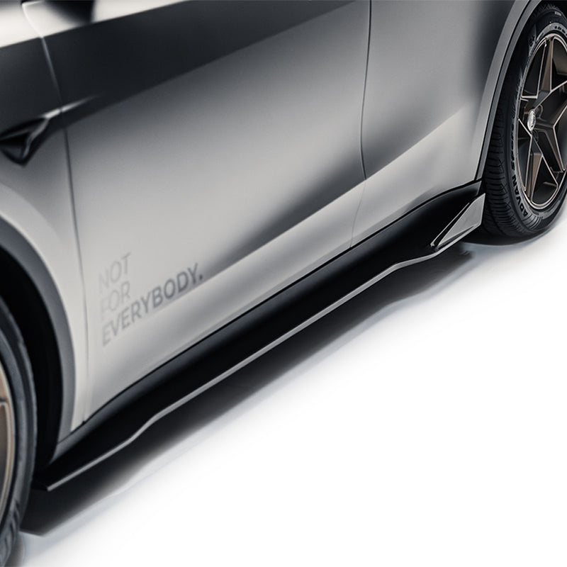 Tesla Model Y V2 Carbon Fiber Side Skirts