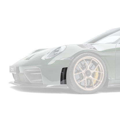 PORSCHE 992.2 GT3 PREPREG CARBON FIBER AIR OUTLETS ADRO US