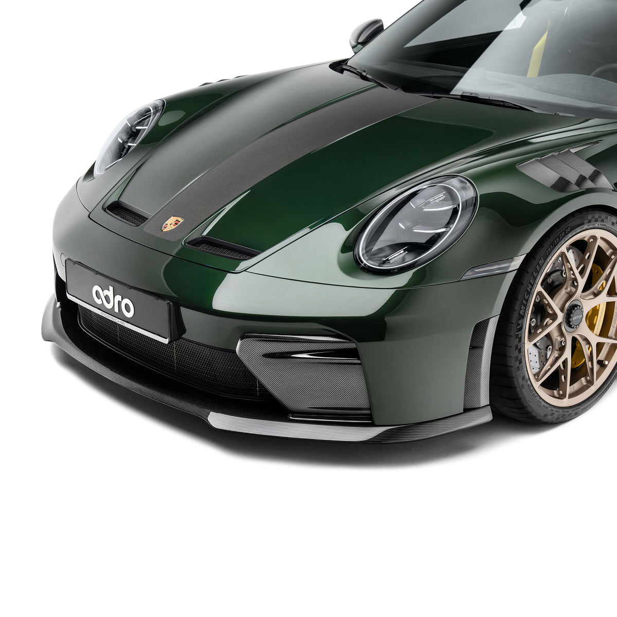 PORSCHE 992.2 GT3 PREPREG CARBON FIBER AIR OUTLETS ADRO US