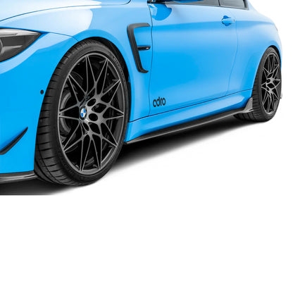 BMW F82 M4 CARBON FIBER SIDE SKIRTS