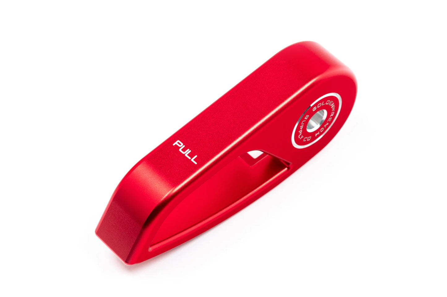 BMW M CAR E9X SERIES BLACKLINE PERFORMANCE EDITION RED HOOD LATCH HANDLE (LHD)