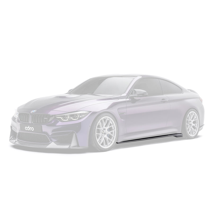 BMW F82 M4 CARBON FIBER SIDE SKIRTS FINAL EDITION