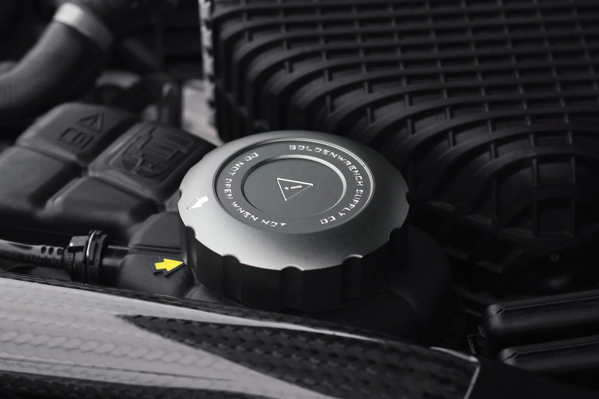 BMW M CAR SERIES BLACKLINE PERFORMANCE COOLANT EXPANSION TANK CAP COVER