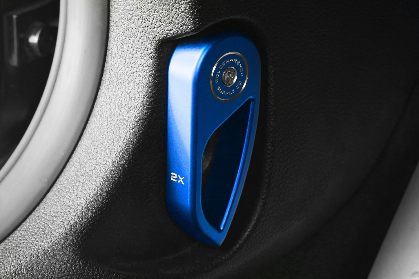 BMW M CAR F SERIES BLACKLINE PERFORMANCE HOOD LATCH HANDLE (LHD)